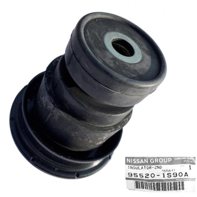 NISSAN NAVARA PICKUP NP300 08- TULEJA PODUSZKA ZAWIESZENIA RAMY 2 3 OE 95520-1S90A